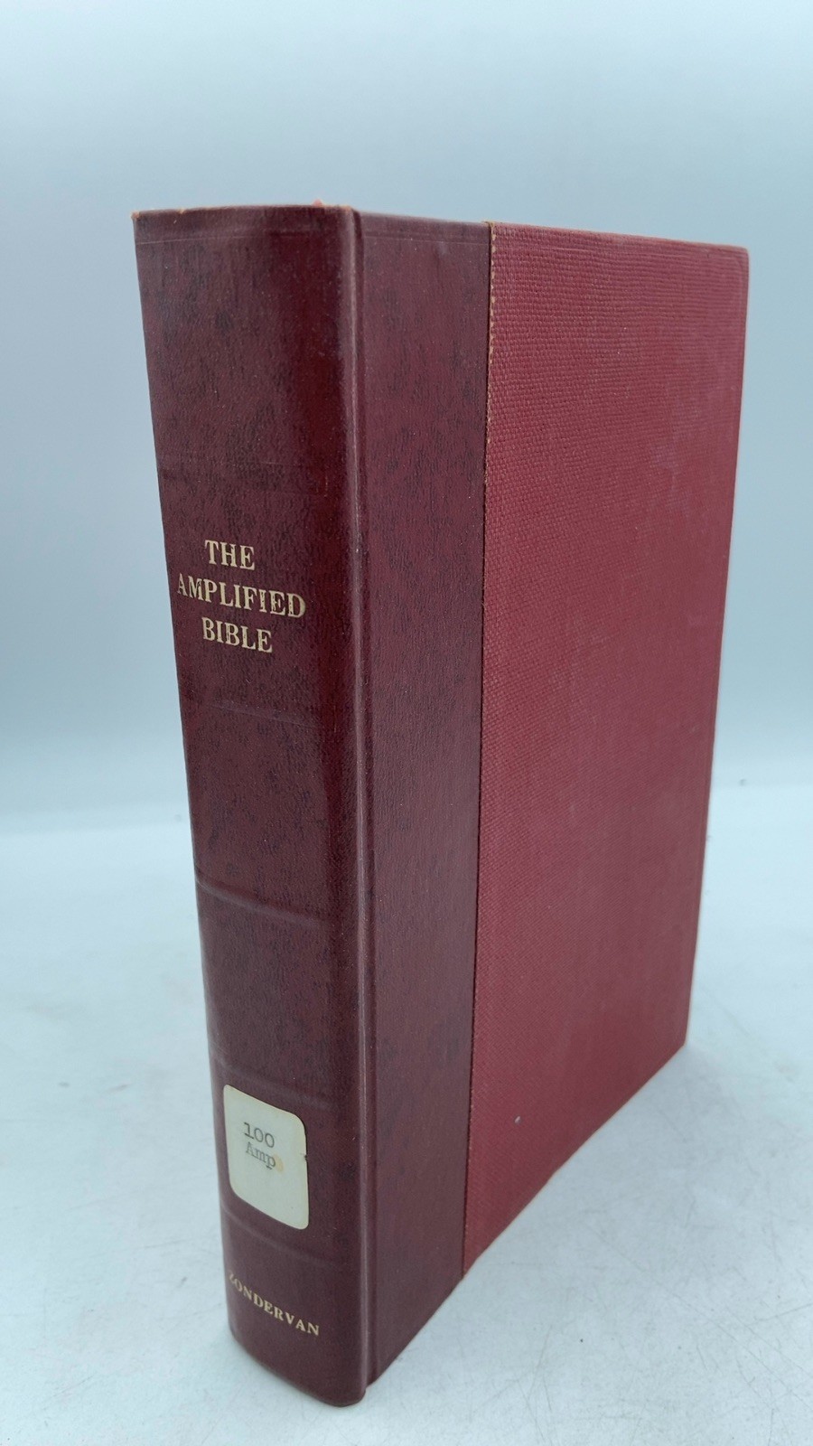 The Amplified Bible Hardcover Seventh Printing 1970