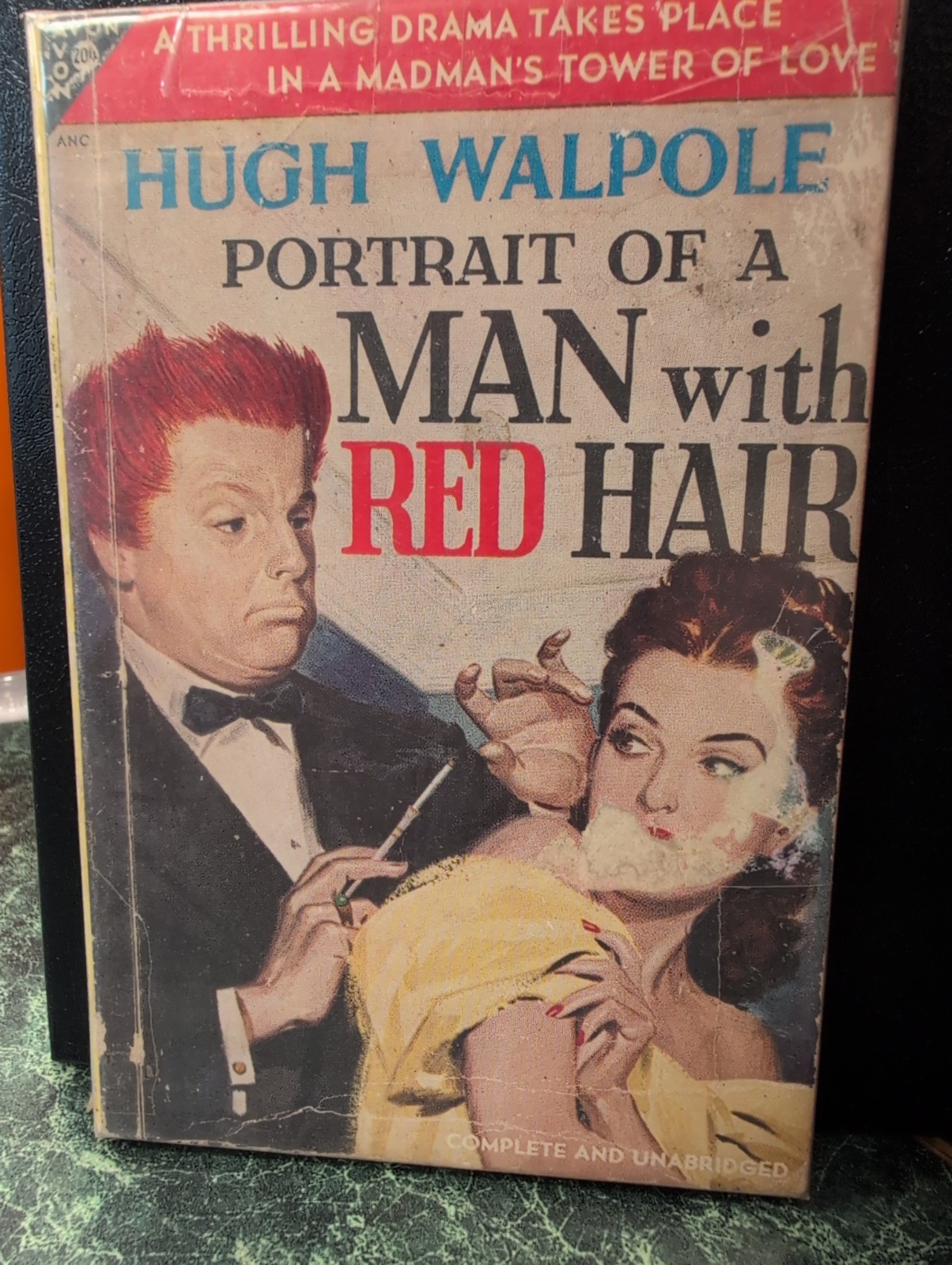 PORTRAIT OF A MAN WITH RED HAIR by Hugh Walpole – Vintage Classic PB – 1949