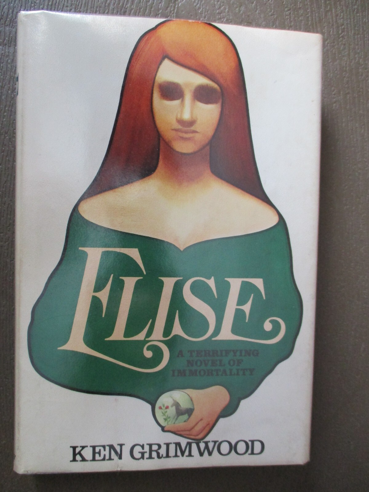 ELISE – KEN GRIMWOOD – VERY RARE BOOK – 1979 U.S.A. 1st EDITION – HARDBACK