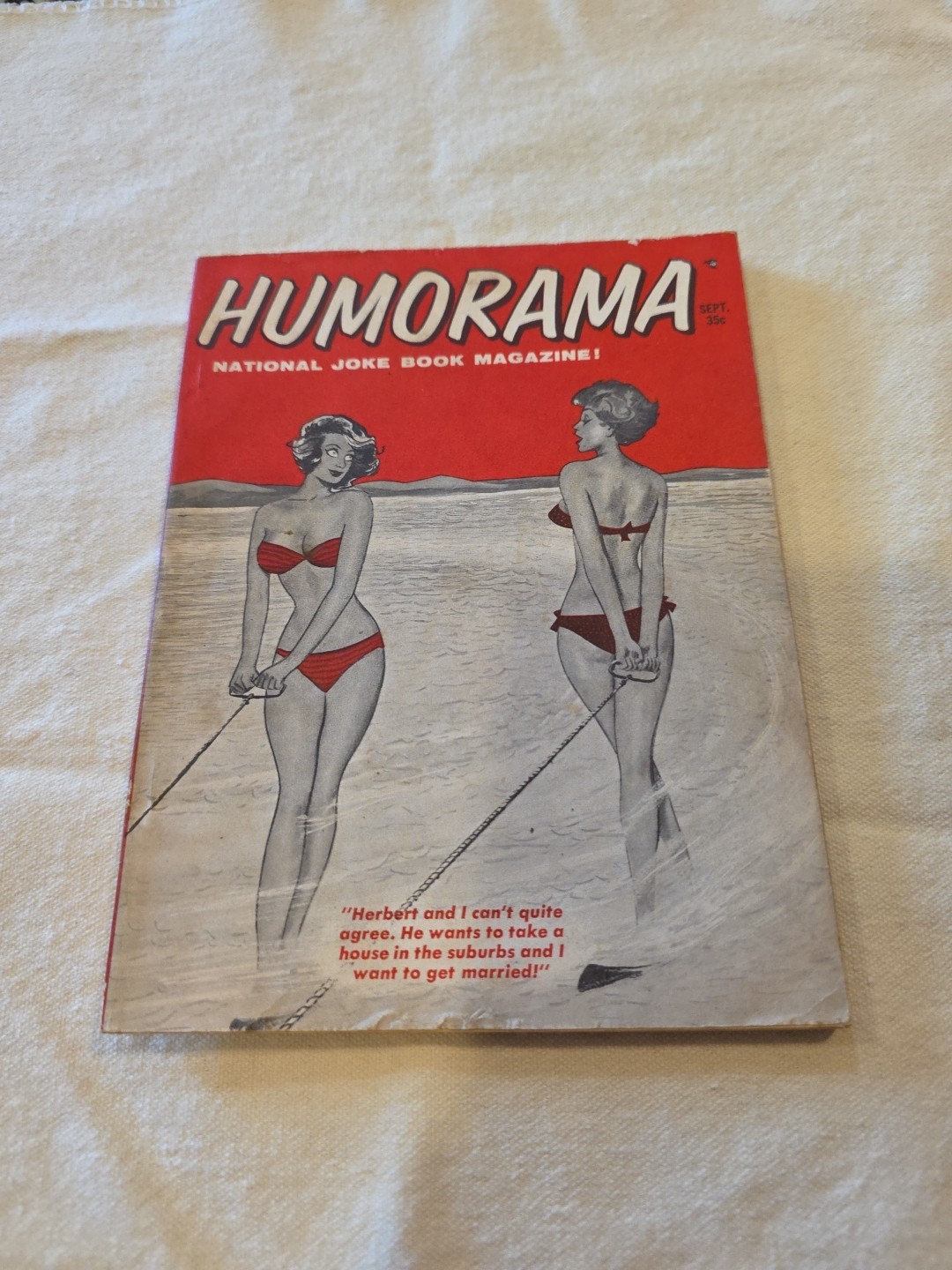 Humorama National Joke Book Magezine Sept 1962