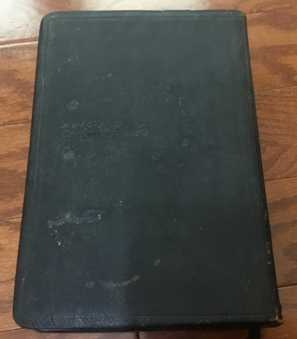 The System Bible Study Leather Revised Enlarged Edition 1943 Black Scholar Rare
