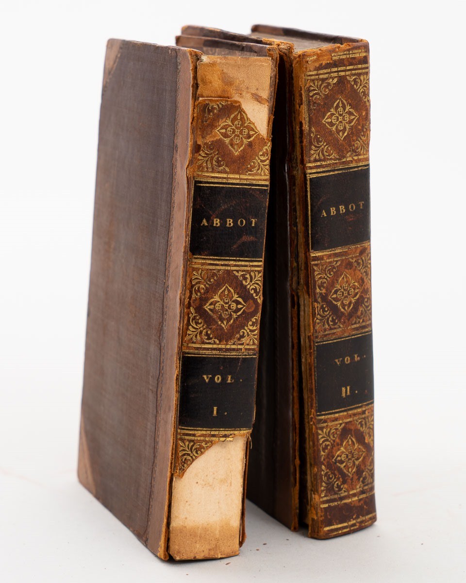 The Abbot Walter Scott 2 Volumes Historical Romances Collection 1822 Edinburgh