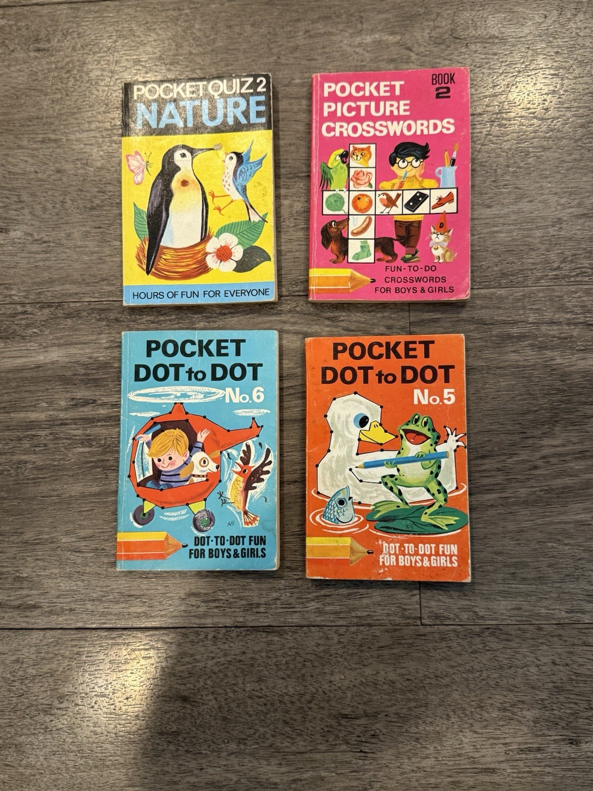 Vintage Pocket Books (Lot of 4). Made In USA. Wm Collins Sons & Co. Ltd.