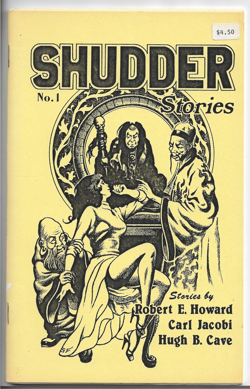 SHUTTER STORIES #1~June 1984 Chapbook HORROR PULP FICTION Robert E. Howard+