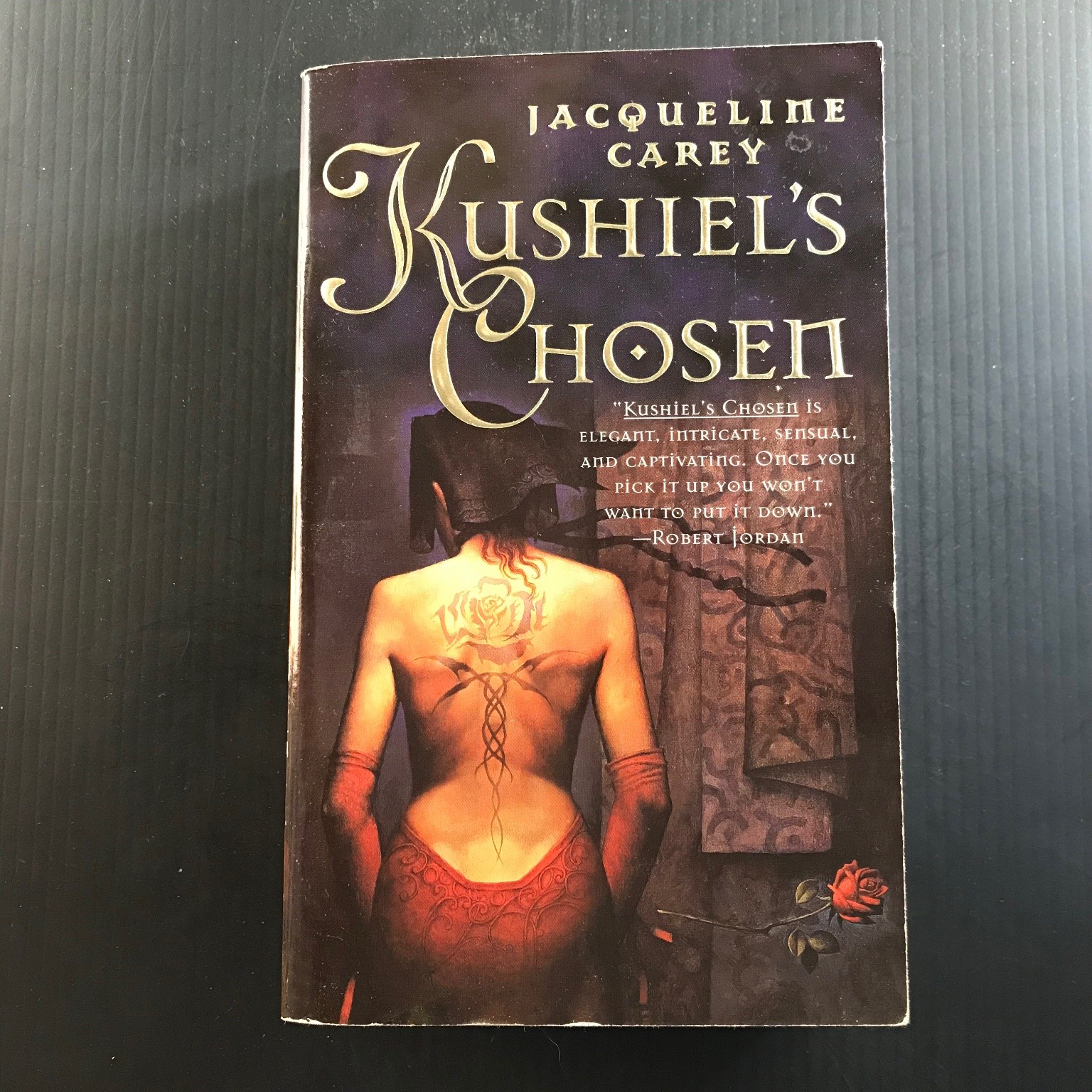 Kushiel’s Chosen Jacqueline Carey 2002 Mass Market Paperback Fantasy Map