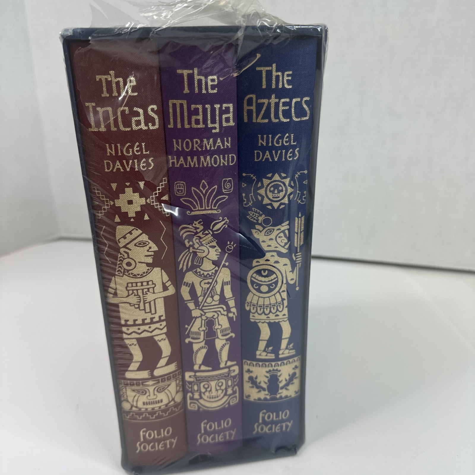 Empires of Early Latin America Folio Society 3 Vol Aztecs, Maya, Incas SEALED