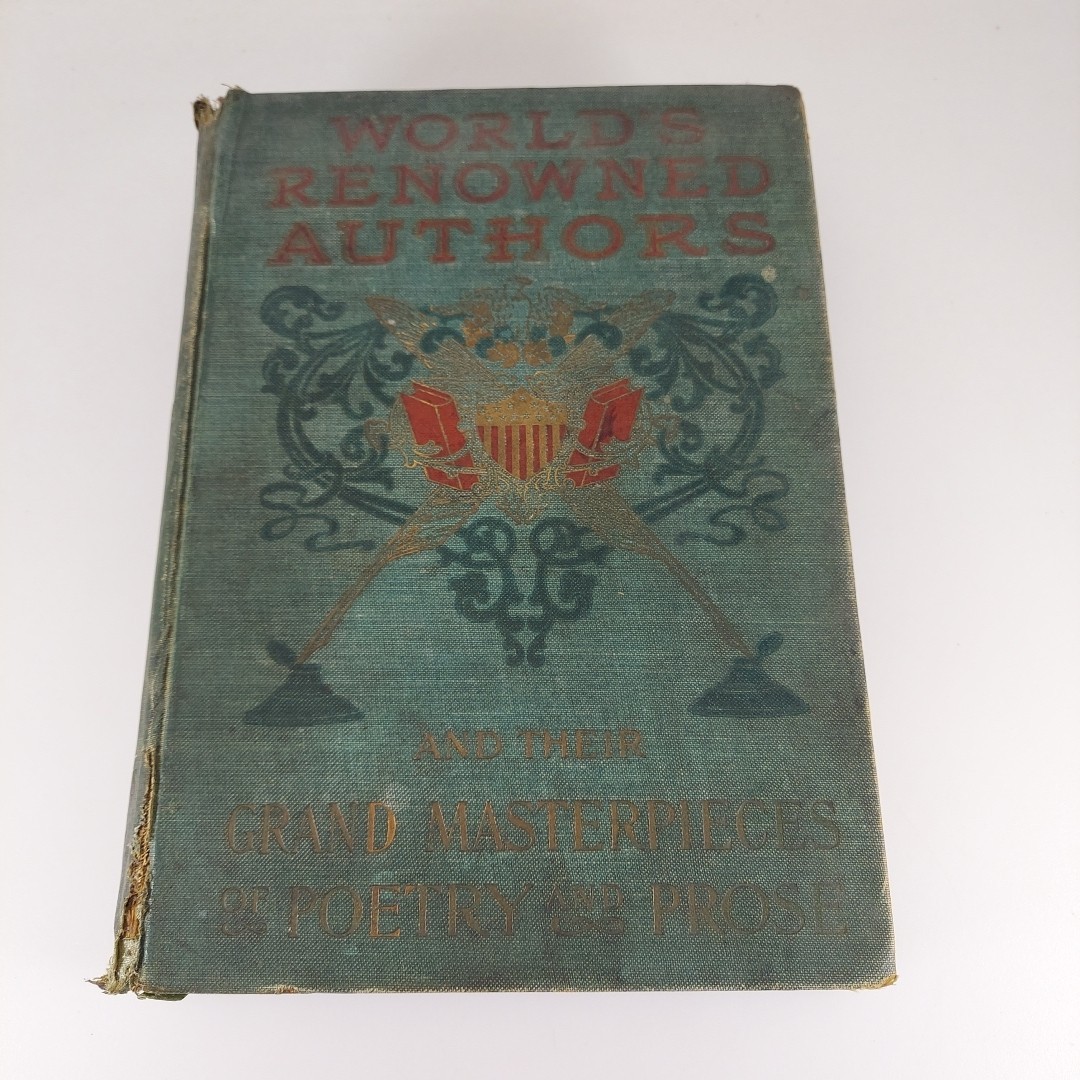 World’s Renowned Authors Grand Masterpieces Of Poetry & Prose Topeka Book Co HC