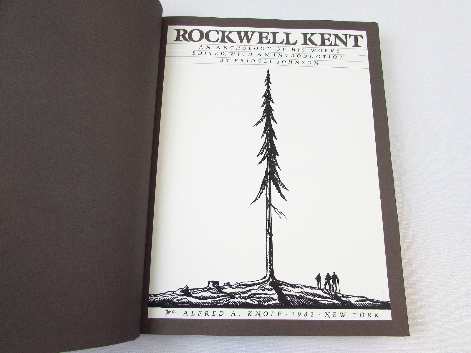 Rockwell Kent An Anthology of His Work Fridolf Johnson 1982 Knopf HC/DJ 1st Ed