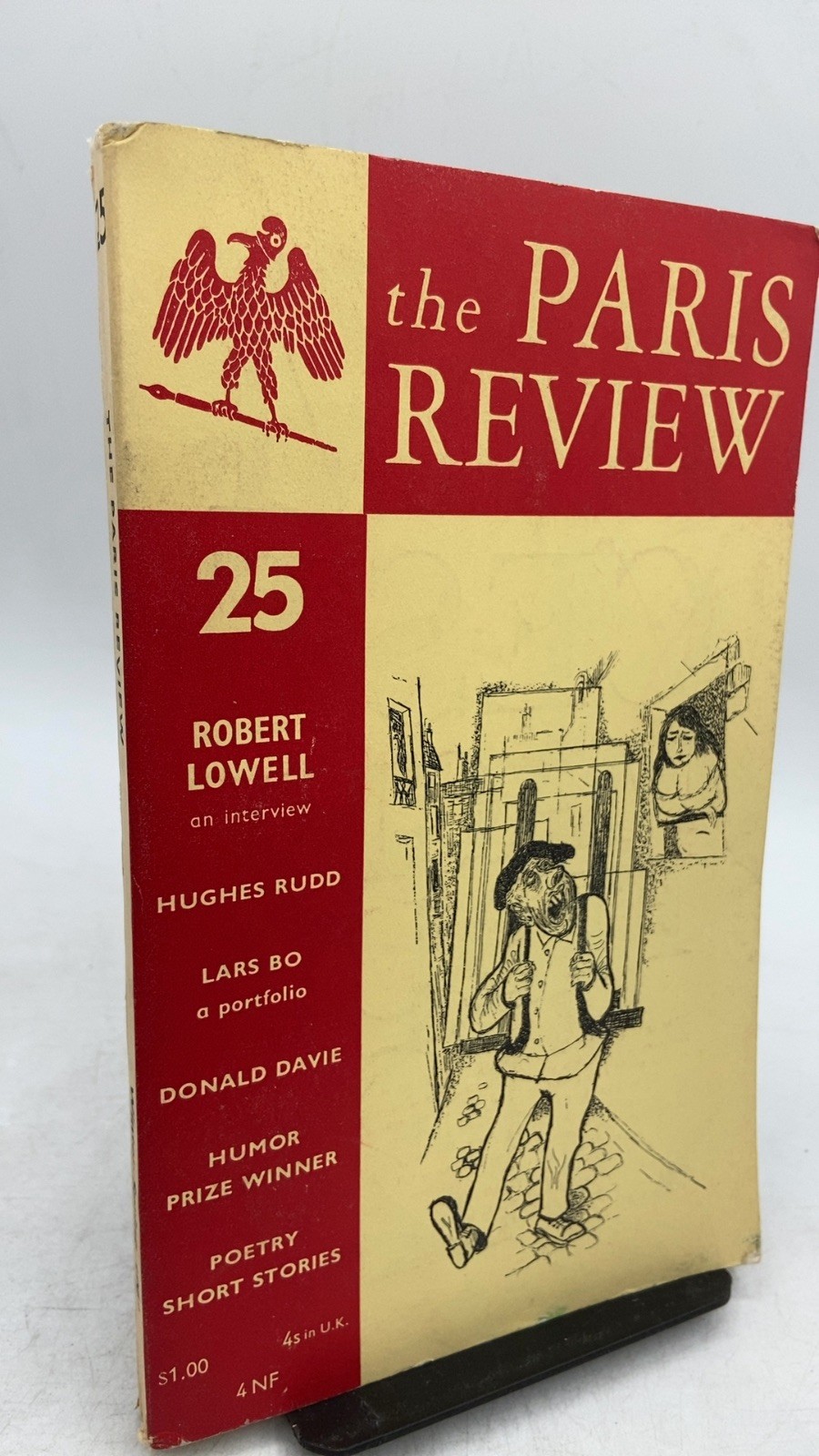 The Paris Review, No. 25 Robert Lowell, Hughes Rudd, Lars Bo, Donald Davie, e…