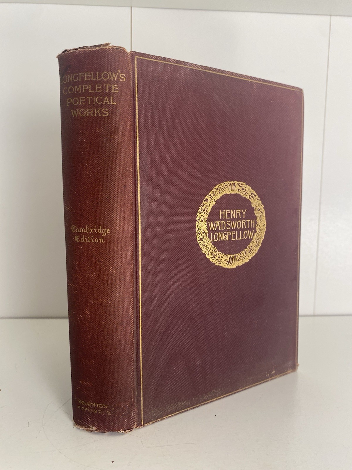 The Complete Poetical Works of Henry Wadsworth Longfellow Cambridge Edition 1893
