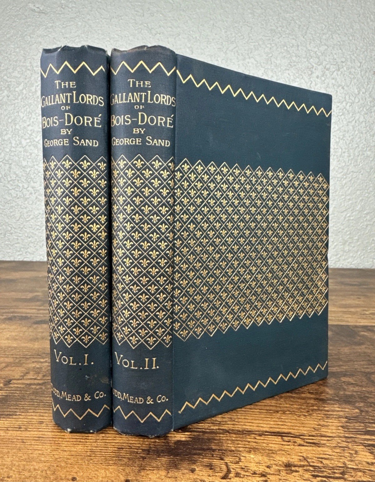 THE GALLANT LORDS OF THE BOIS-DORE BY GEORGE SAND ~1890 HISTORICAL ROMANCE NOVEL