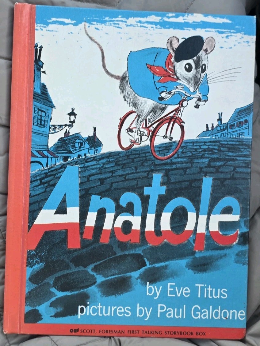 Anatole by Eve Titus Pictures By Paul Galdone Vintage 1956 HC Scott Foresman