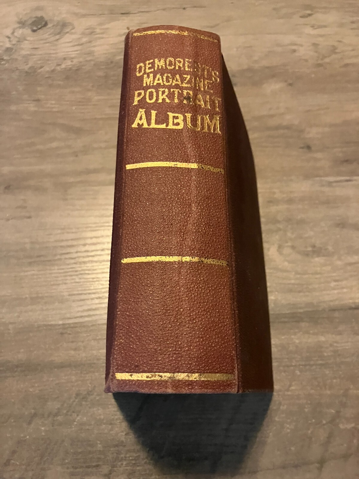 Vtg HC book, Demorest’s Magazine Portrait Album