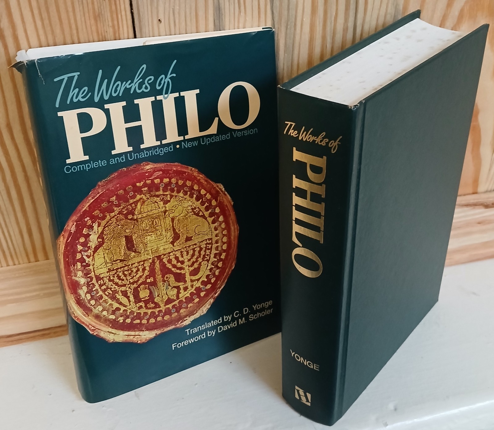 The Works of Philo Complete and Unabridged Hendrickson 1993 HC/DC Yonge