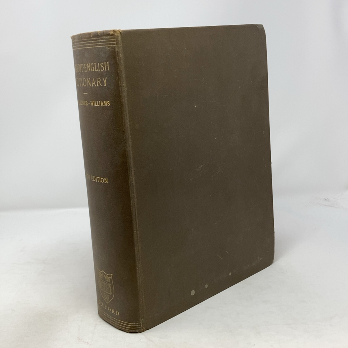 Sanskrit – English Dictionary by Sir M. Monier Williams HC First Edition Very G