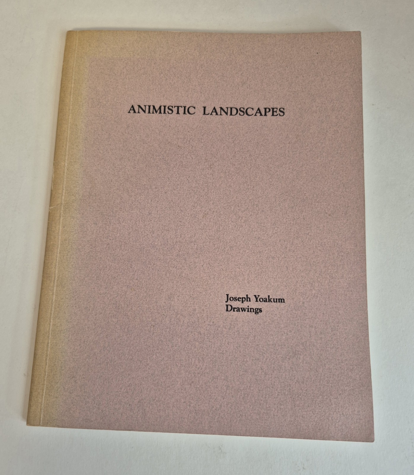 Animistic Landscapes Joseph Yoakum Drawings 1989