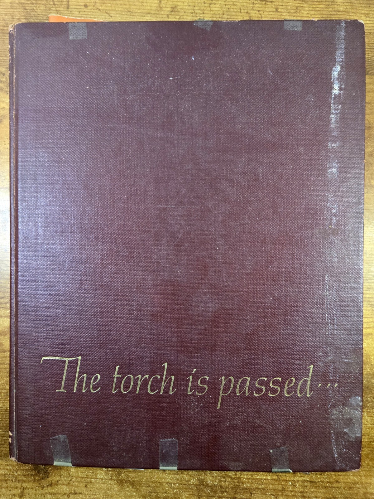 VTG. THE TORCH IS PASSED: The Associated Press Story Of The Death Of A President