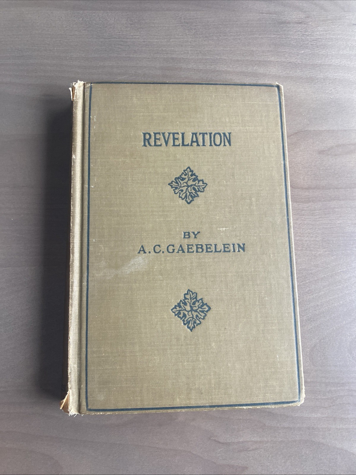 Revelation by A.C. Gaebelein 1915 Hardcover