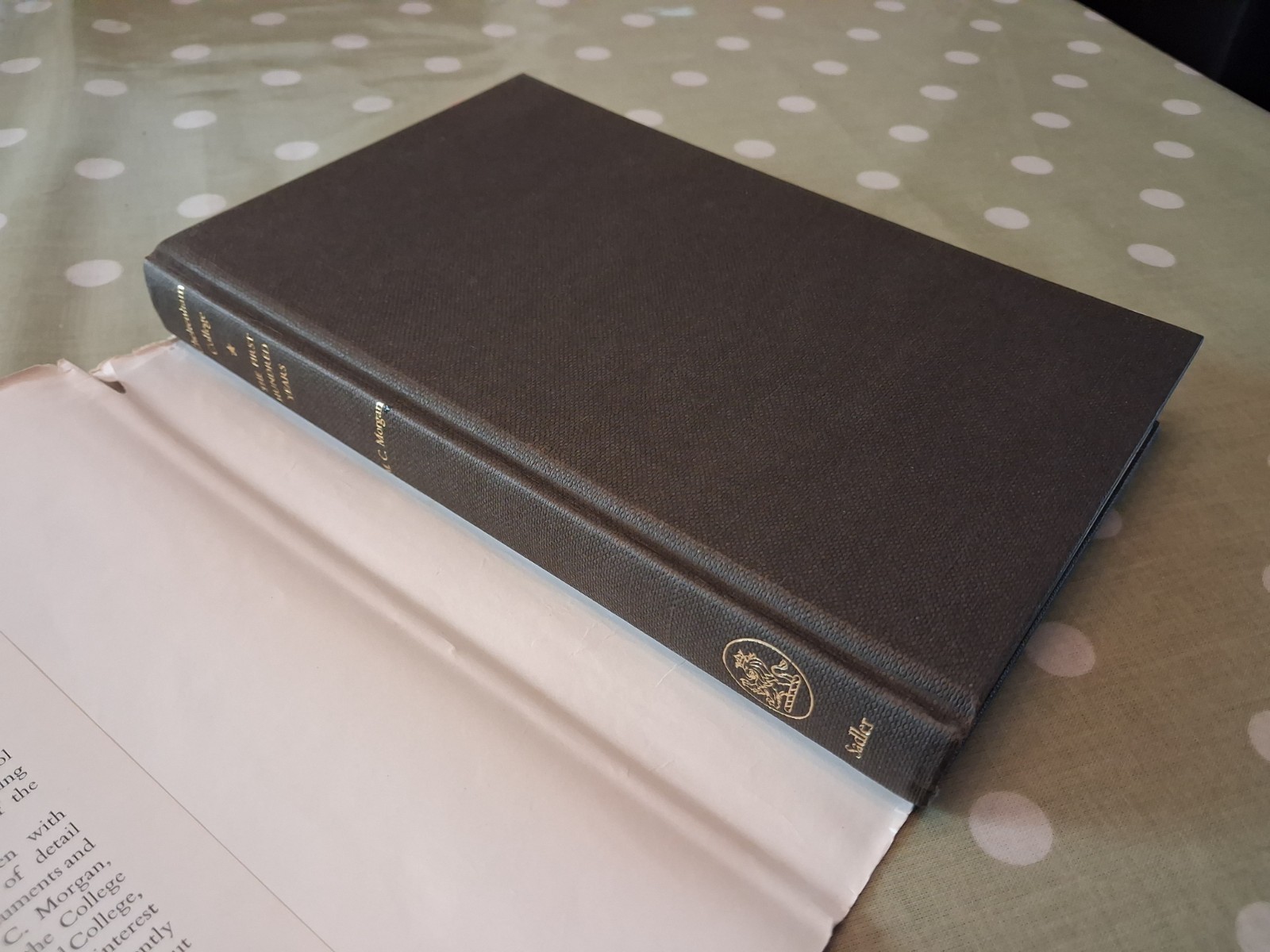 Cheltenham College: The First Hundred Years (M. C.Morgan – 1968)