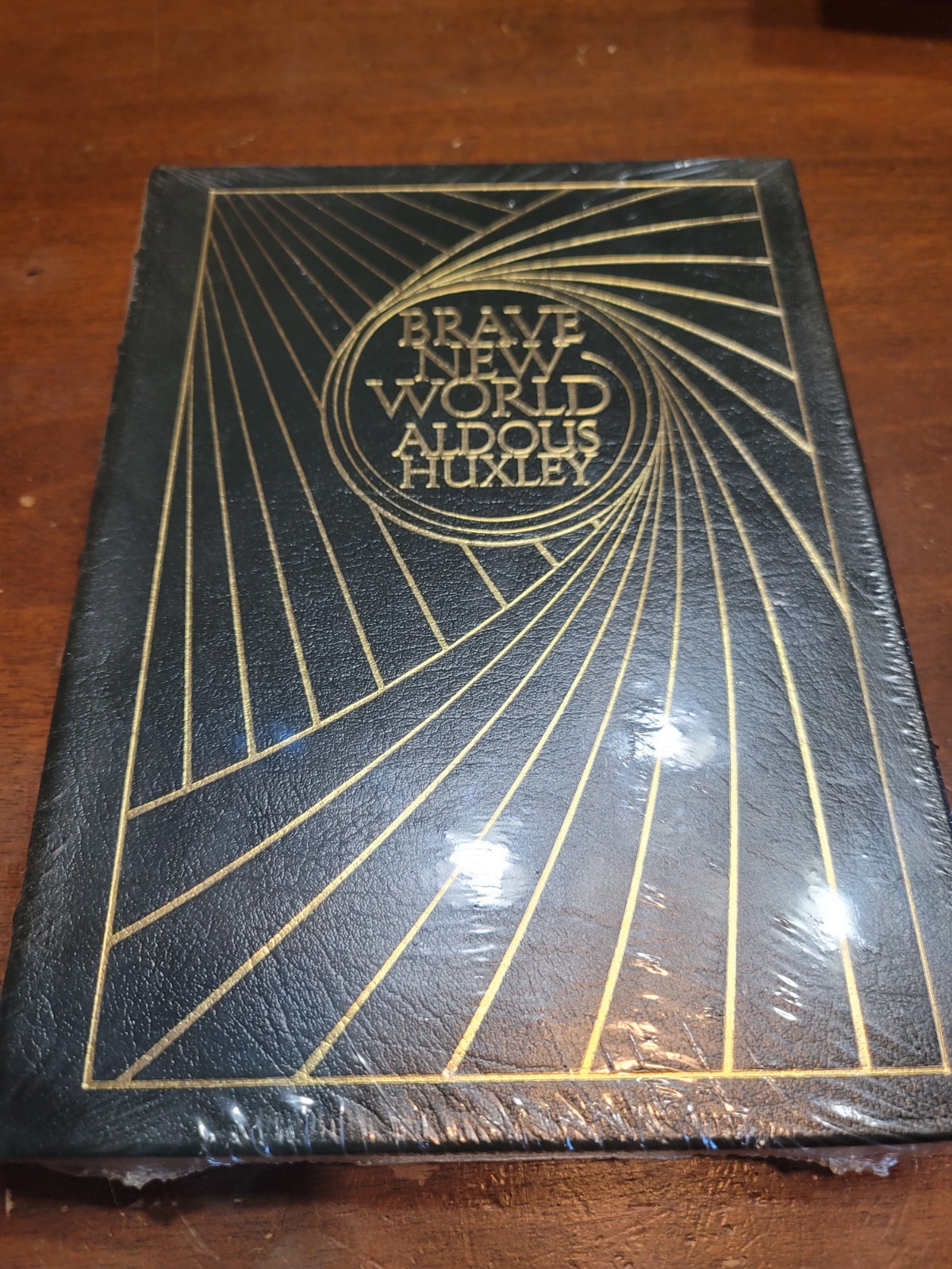 BRAVE NEW WORLD Easton Press ALDOUS HUXLEY SEALED, NEW