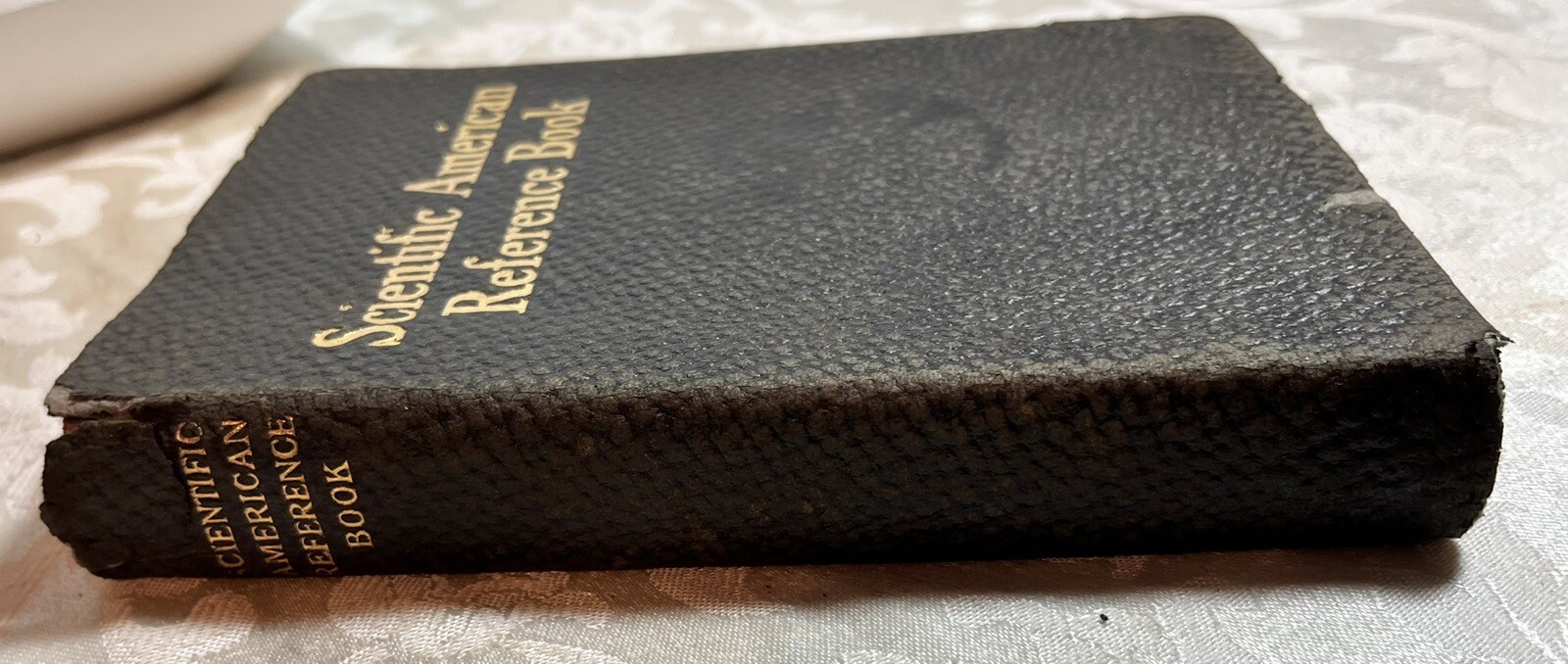 Scientific American Reference Book by Hopkins, Albert A Antique Book. VG/Leather