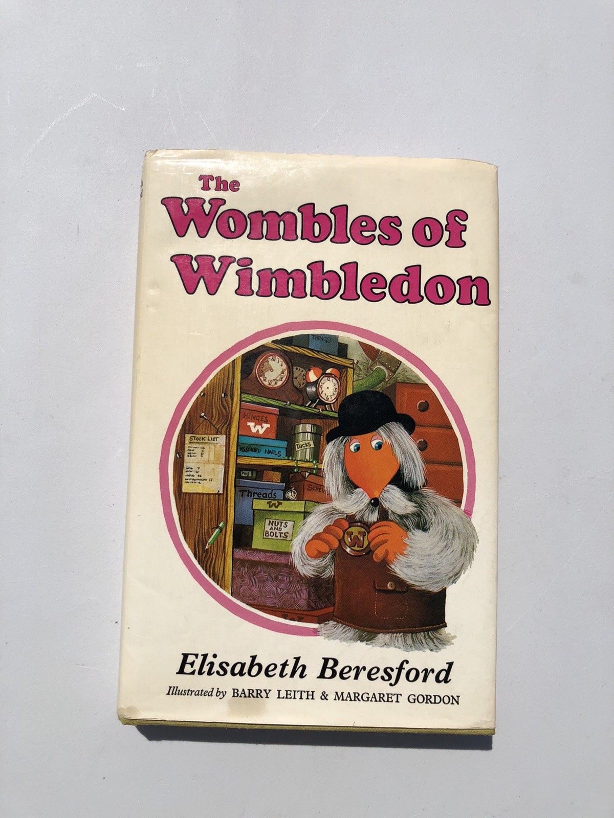 The Wombles of Wimbledon by Elisabeth Beresford HB DJ 1976 Book vintage