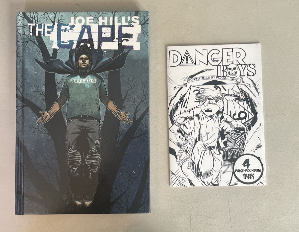 Joe Hill’s The Cape, signed x4, & Danger Boys, s/n x2
