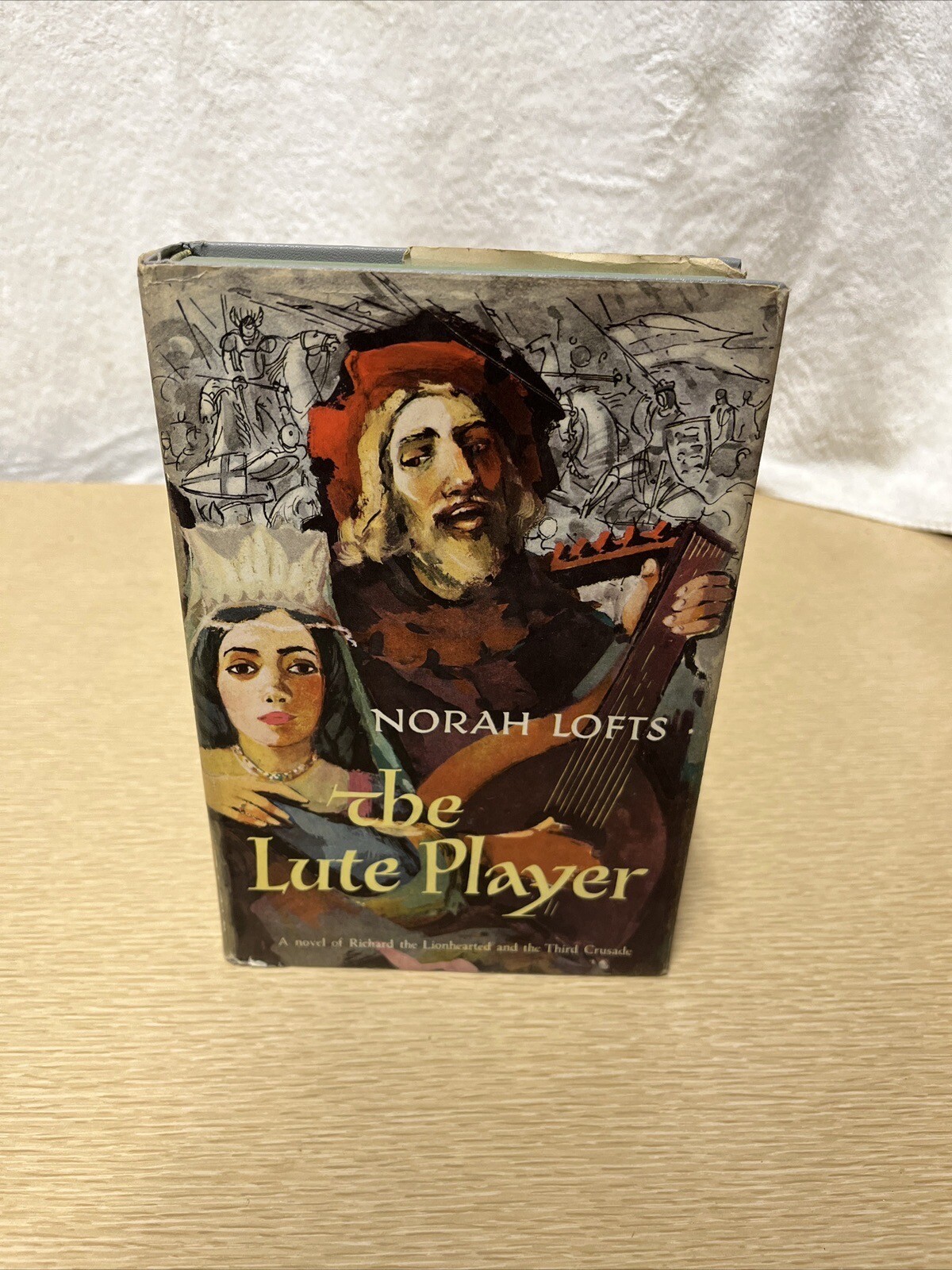Nice Vintage 1951 THE LUTE PLAYER By NORAH LOFTS Novel Of Richard The Lionheart