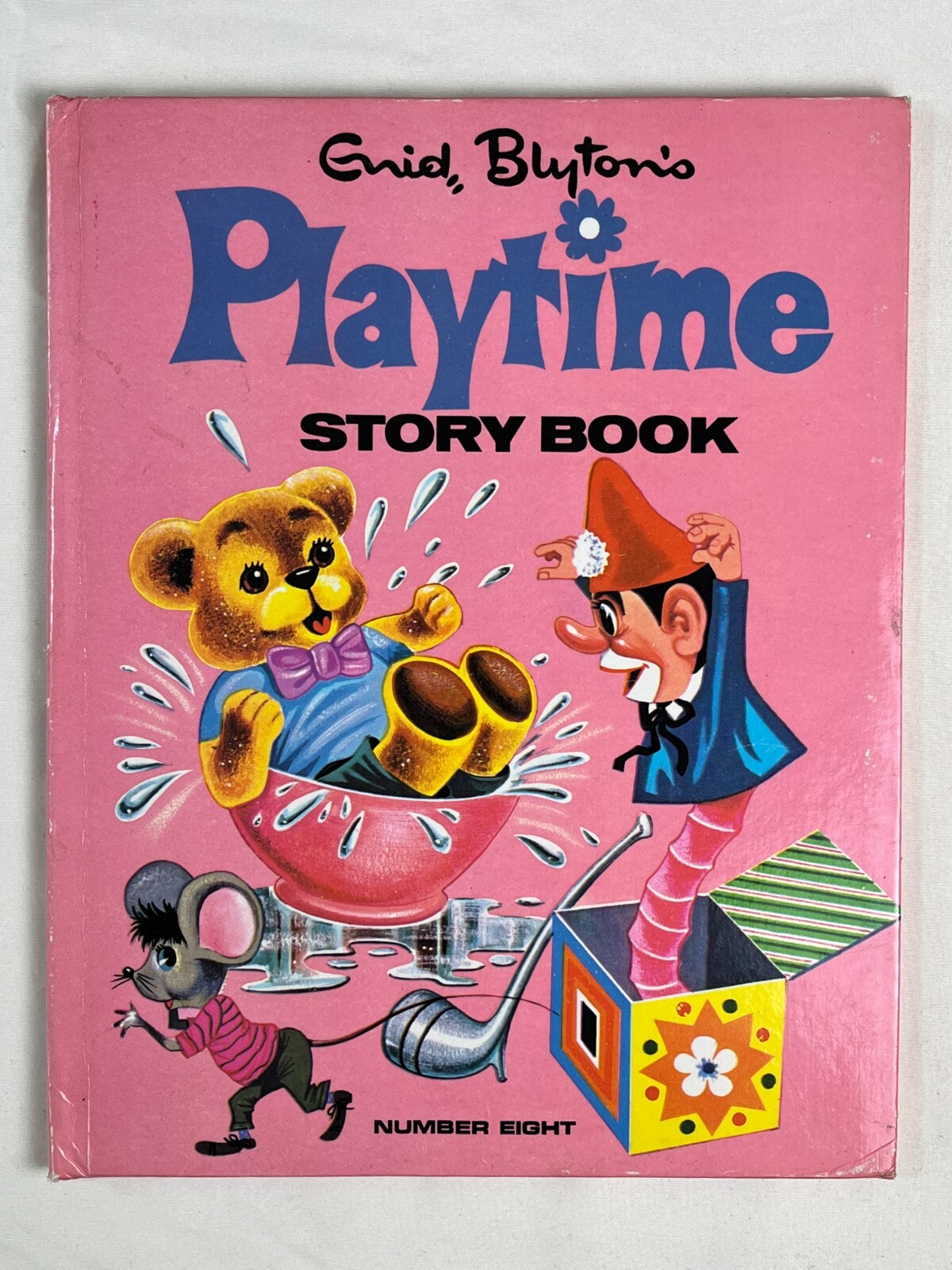 ENID BLYTON’S Playtime Story Book No. 8 – 1965 World Dist Manchester Ltd HC Ed
