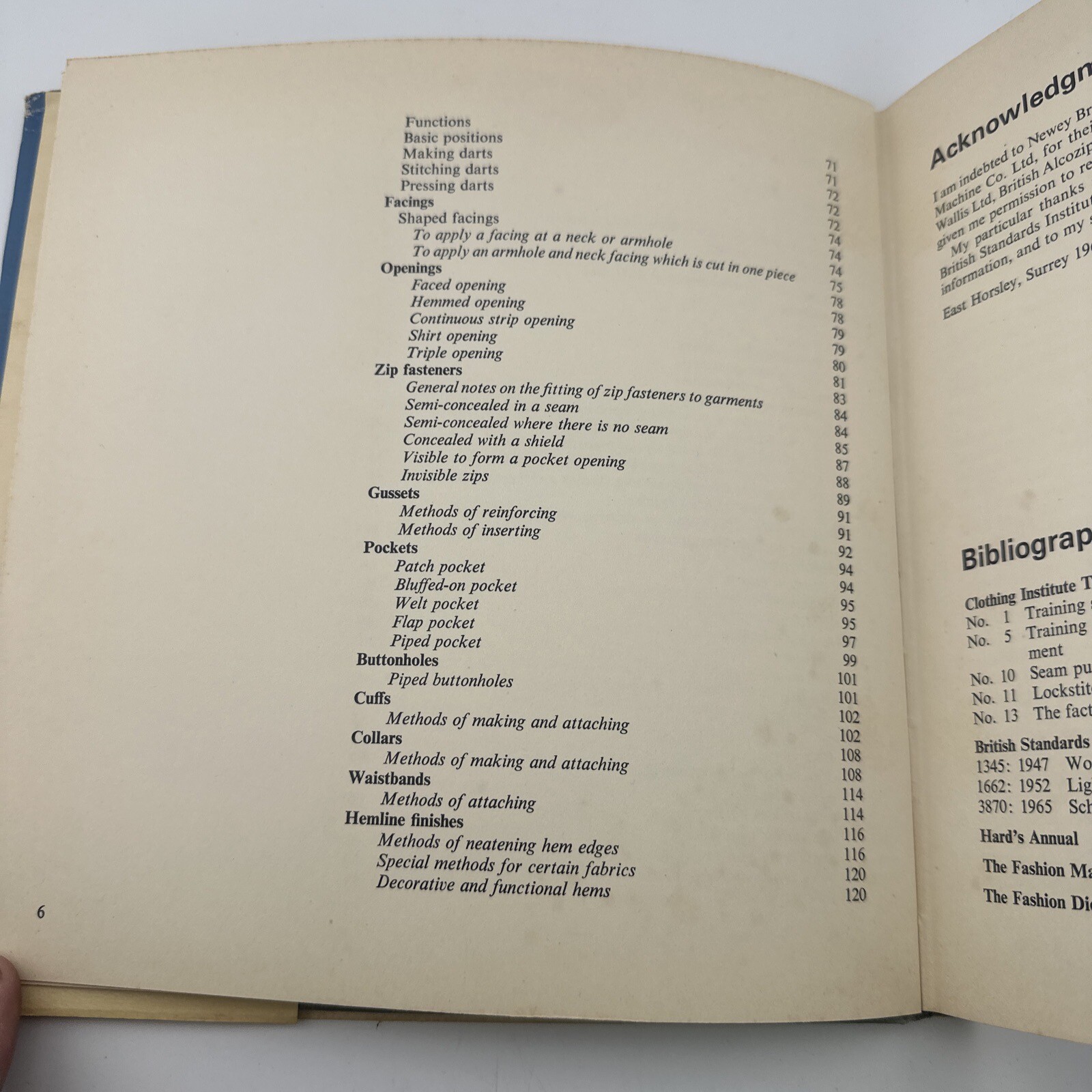 Dressmaking Techniques For Trade Students By Winifred Clark 1970