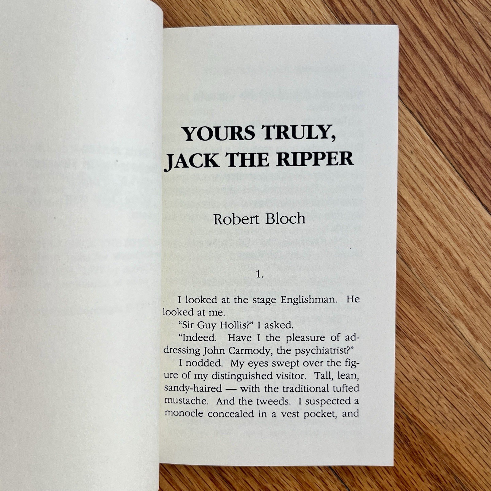Yours Truly, Jack the Ripper by Robert Bloch 1943 Weird Tales 1991 Pulphouse