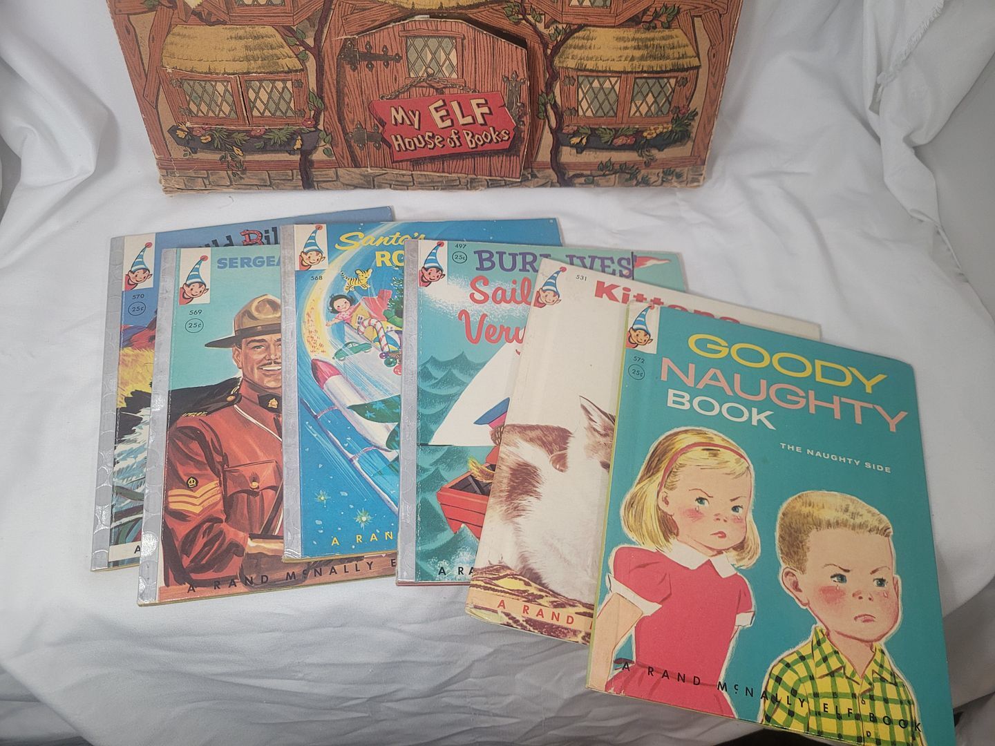 My Elf House of Books: Complete Lot of 12 with Carrier