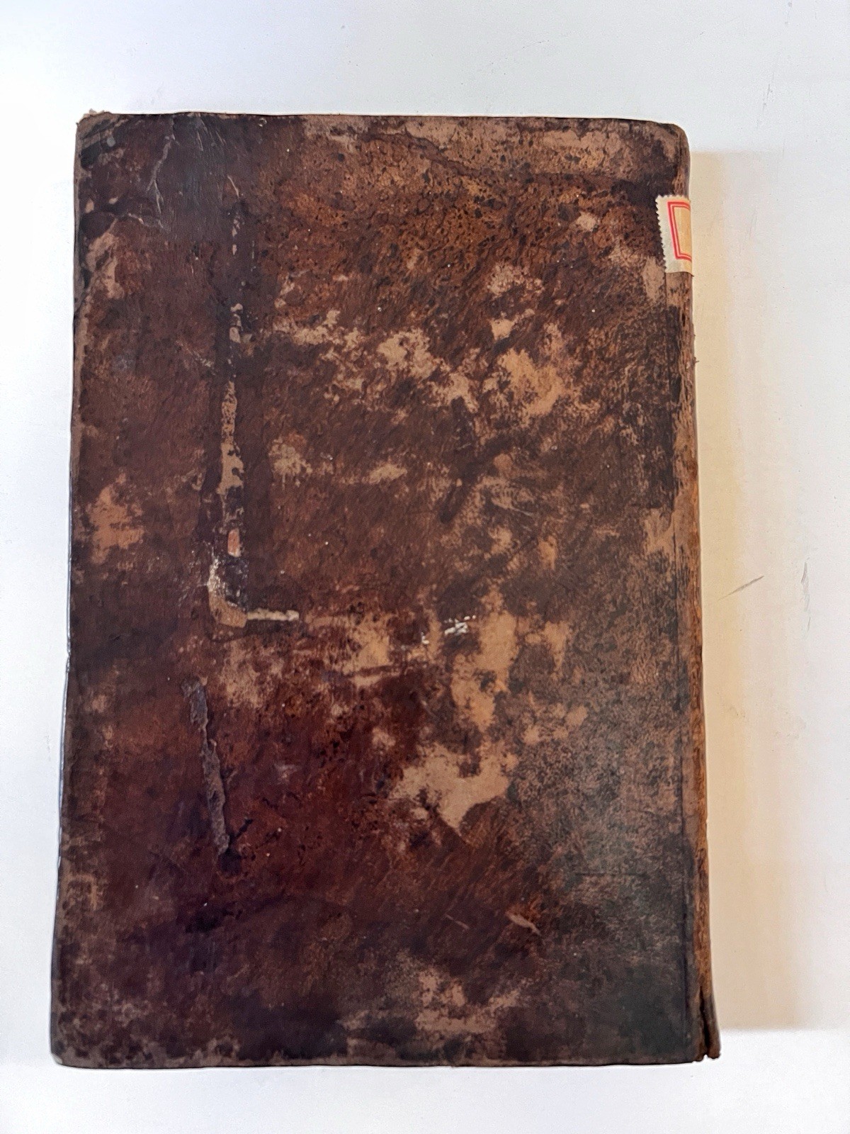 Antique 1856 Ottoman Turkish Leather Book Rare Sufi Poetry Varidat-i Gaybiyye
