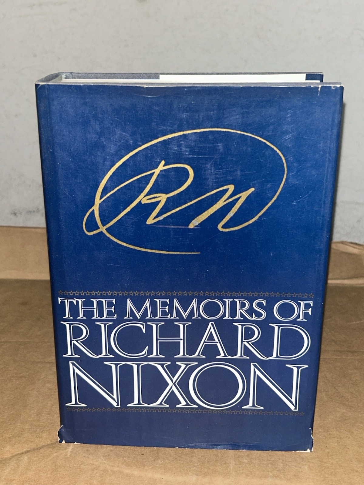The Memoirs of Richard Nixon Autobiography 1st Printing Signed 12-12-78 HC + DJ