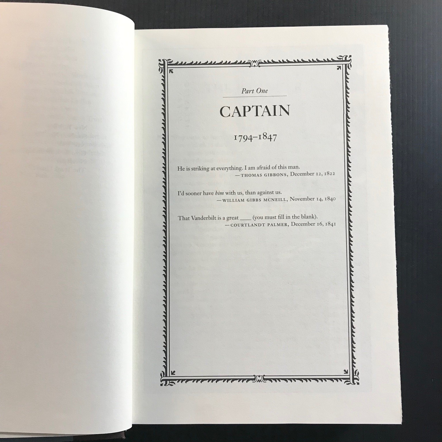 The First Tycoon T. J. Stiles First Edition 2009 National Book Award Winner
