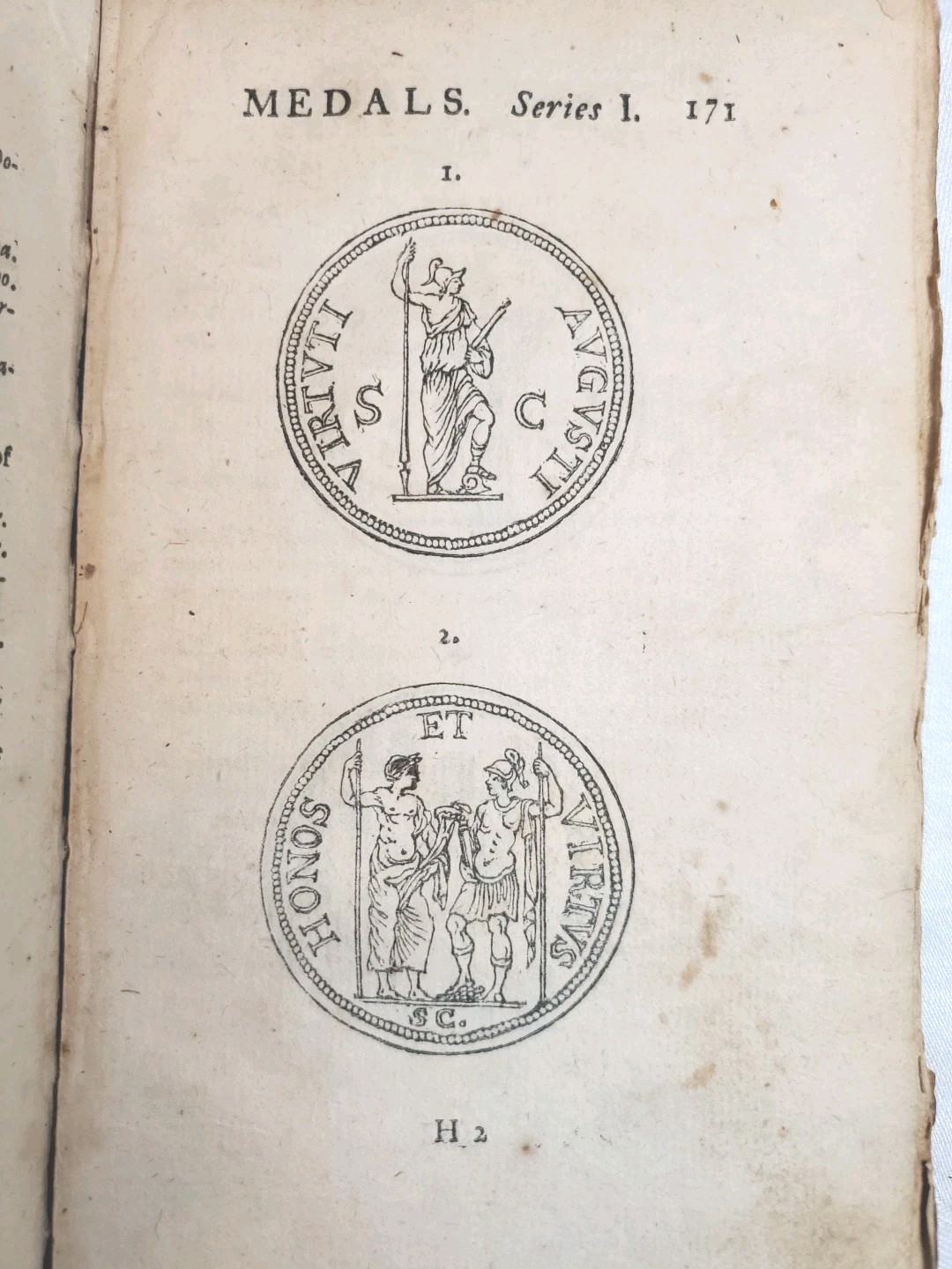 Joseph Addison 1700s Vol 3 Tickell 1726 Complete Internal Engravings 30 Coins
