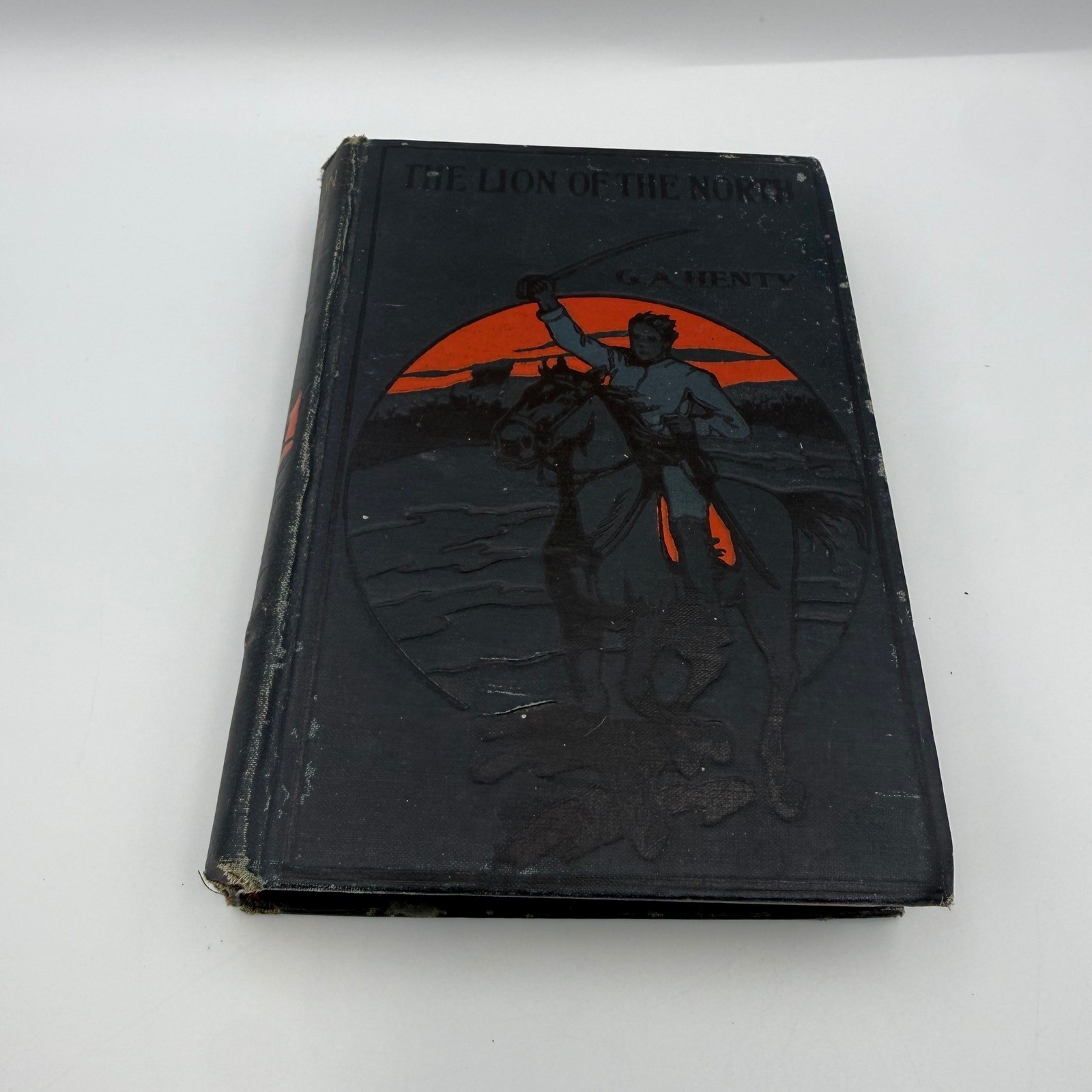 The Lion of the North G.A. Henty Hurst & Company Illustrated Antique Hardcover