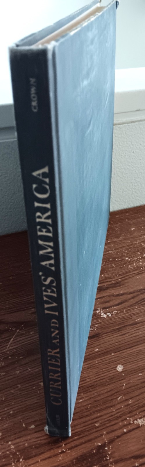 CURRIER AND IVES AMERICA Book 1952 80 Color Lithographs Crown Publishers Inc NY