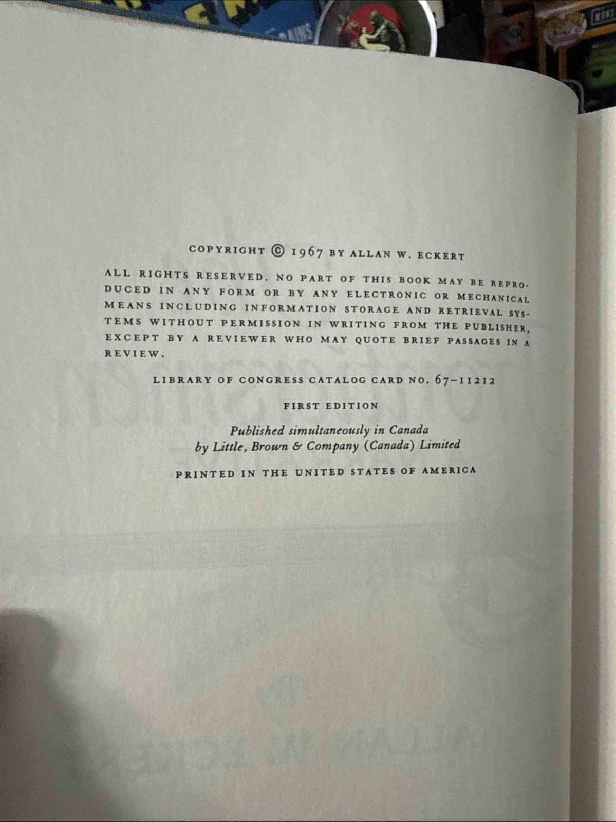 THE FRONTIERSMEN by Allan W. Eckert TRUE 1st Edition First Printing HC DJ 1967