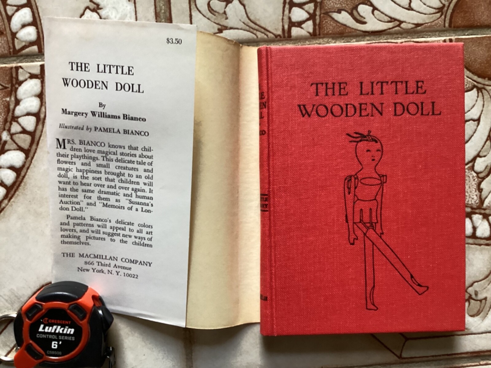 The Little Wooden Doll Margery Williams Bianco 1953