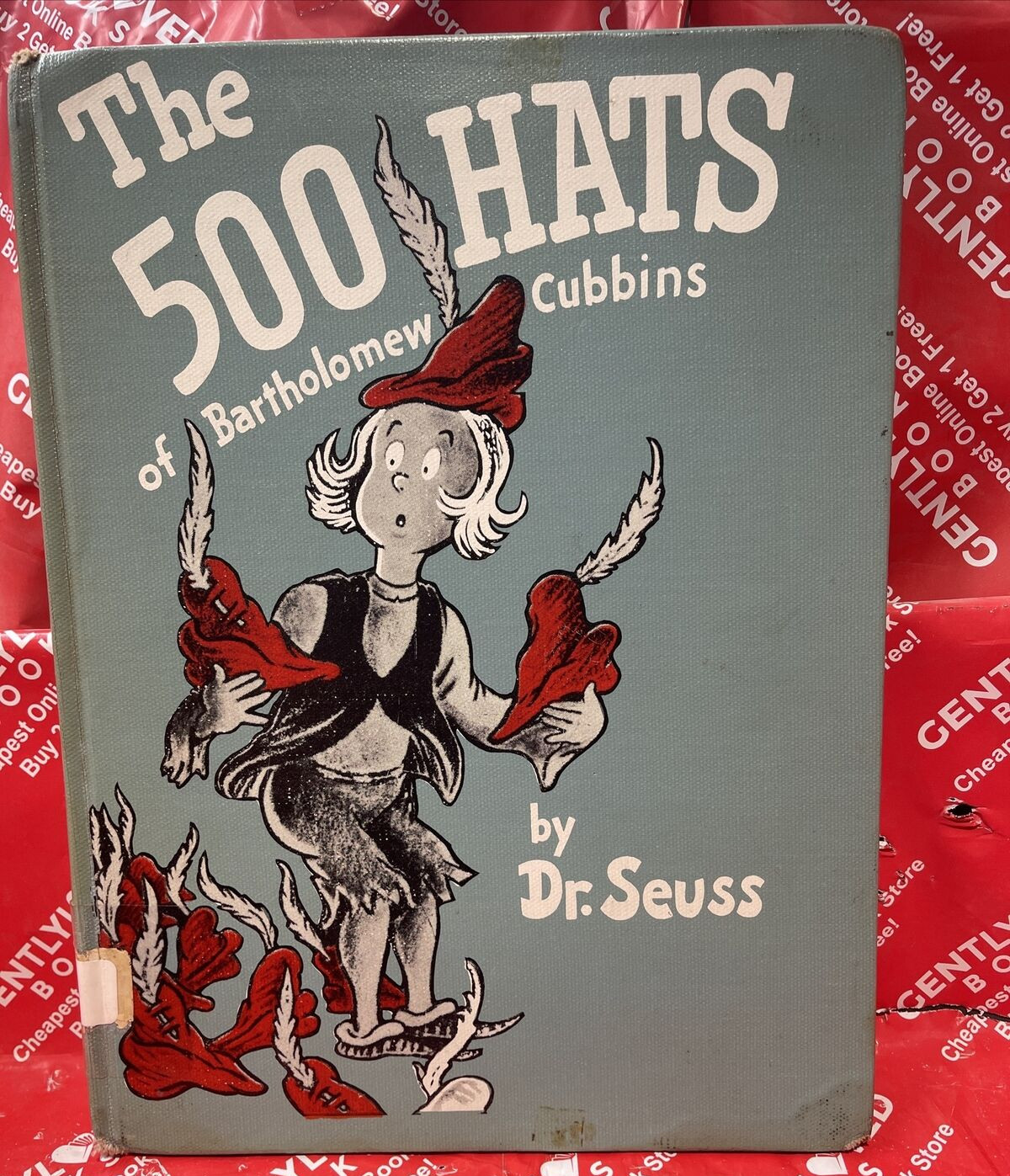 The 500 Hats of Bartholomew Cubbins By Dr. Seuss-Hardcover 1938