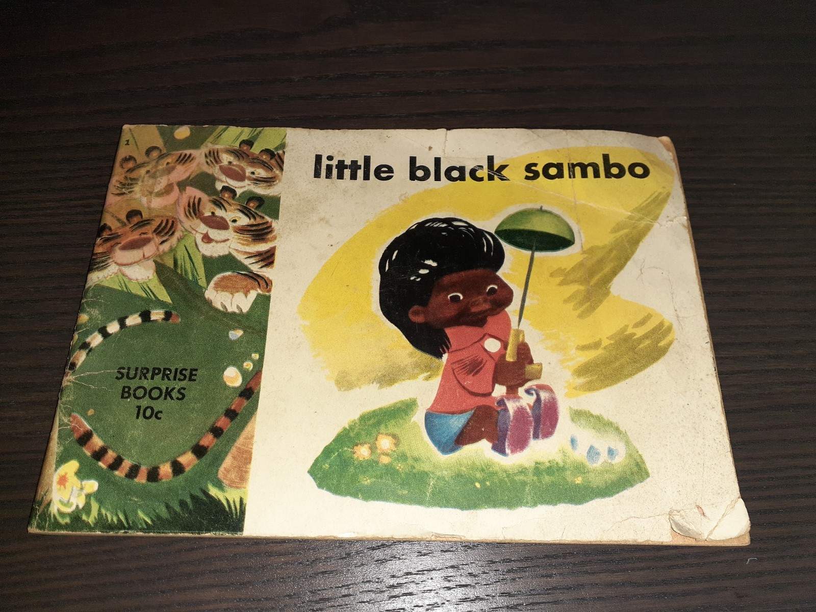 Little Black Sambo 1950 Soft Cover