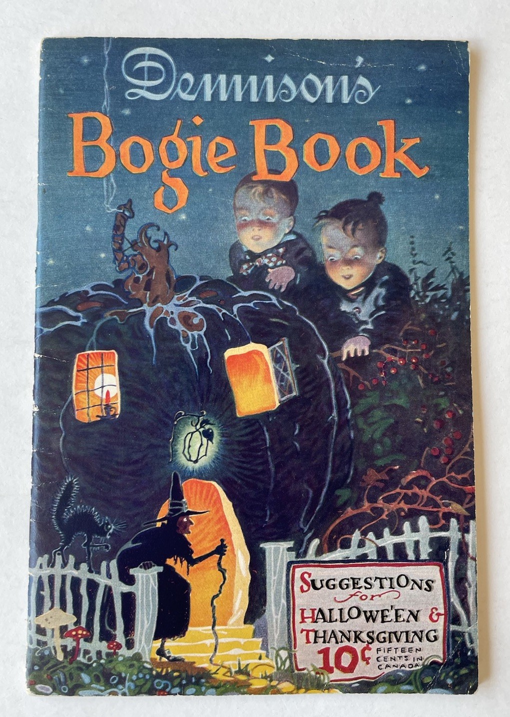 Vintage Halloween Dennison’s 1925 Bogie Paperback Book – Excellent Condition