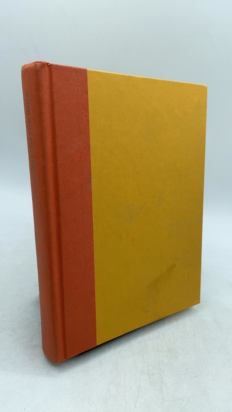 When Will Jesus Bring THE Pork Chops? George Carlin Hardcover First Edition 2004