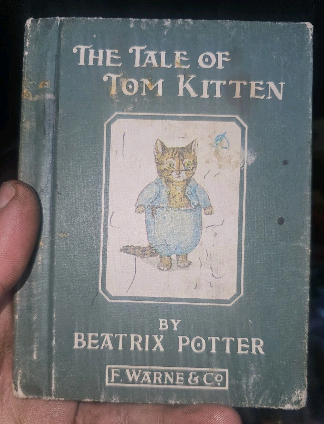 ?The Tale of Tom Kitten Beatrix Potter Frederick Warne Hardcover Vintage Reprint