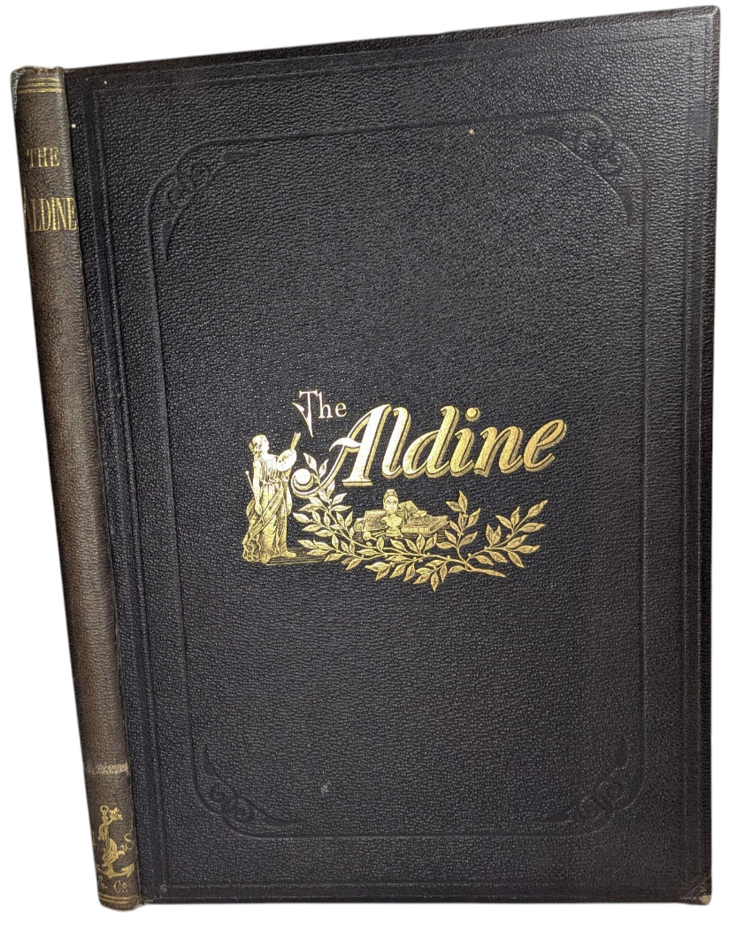 The Aldine Art Journal of America Volume VII 1874 Leather Oversize