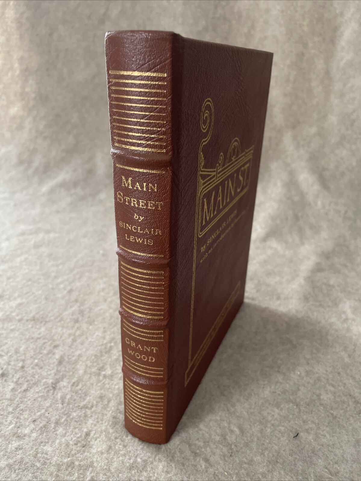 Easton Press Famous Editions Main Street by Sinclair Lewis NEAR MINT SB