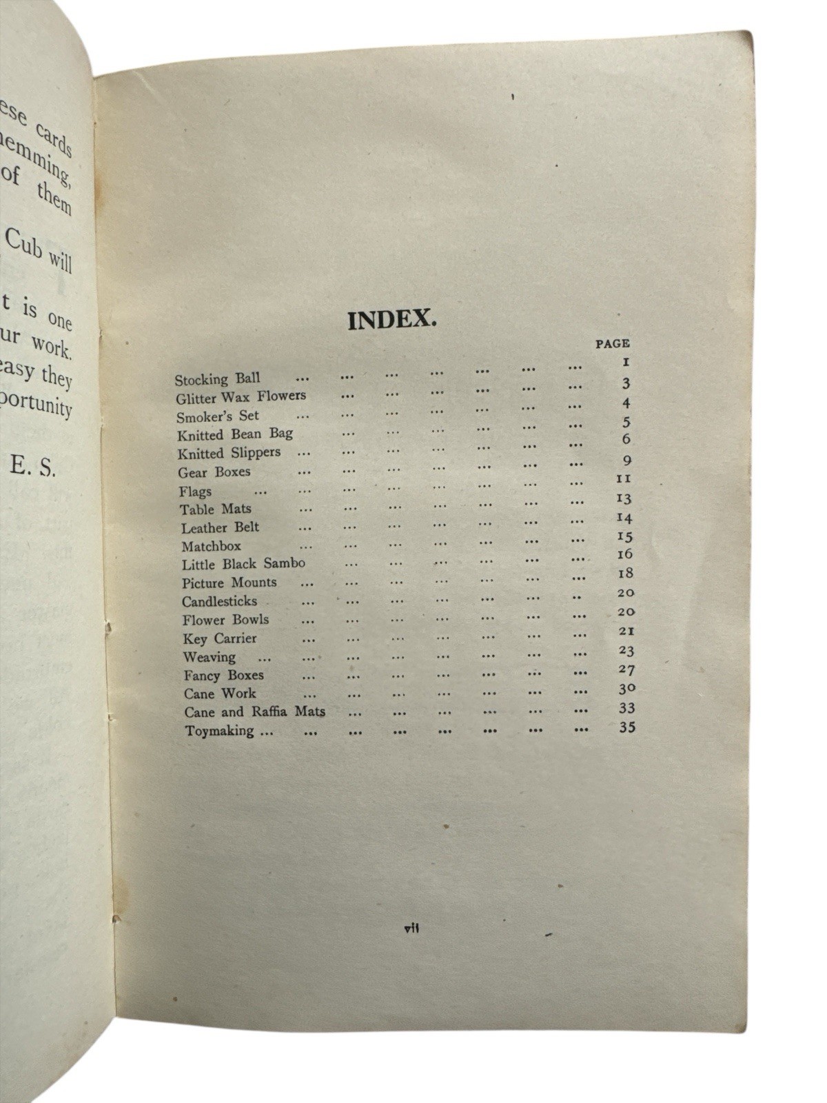 The Boy Scouts Handiwork for Cubs M.E Shannon Reprinted 1944 Book Manual Glascow
