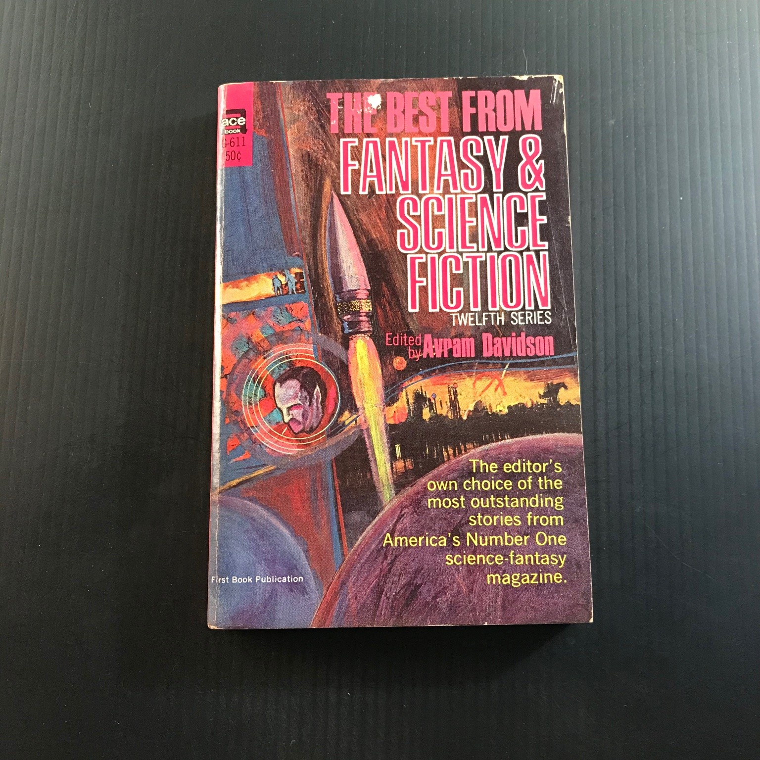 Best from Fantasy & Science Fiction 12th Series Avram Davidson 1963 Anthology