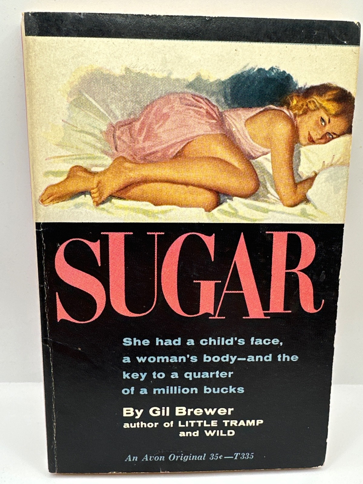 Sugar by Gil brewer 1959 vintage paperback collectible HV